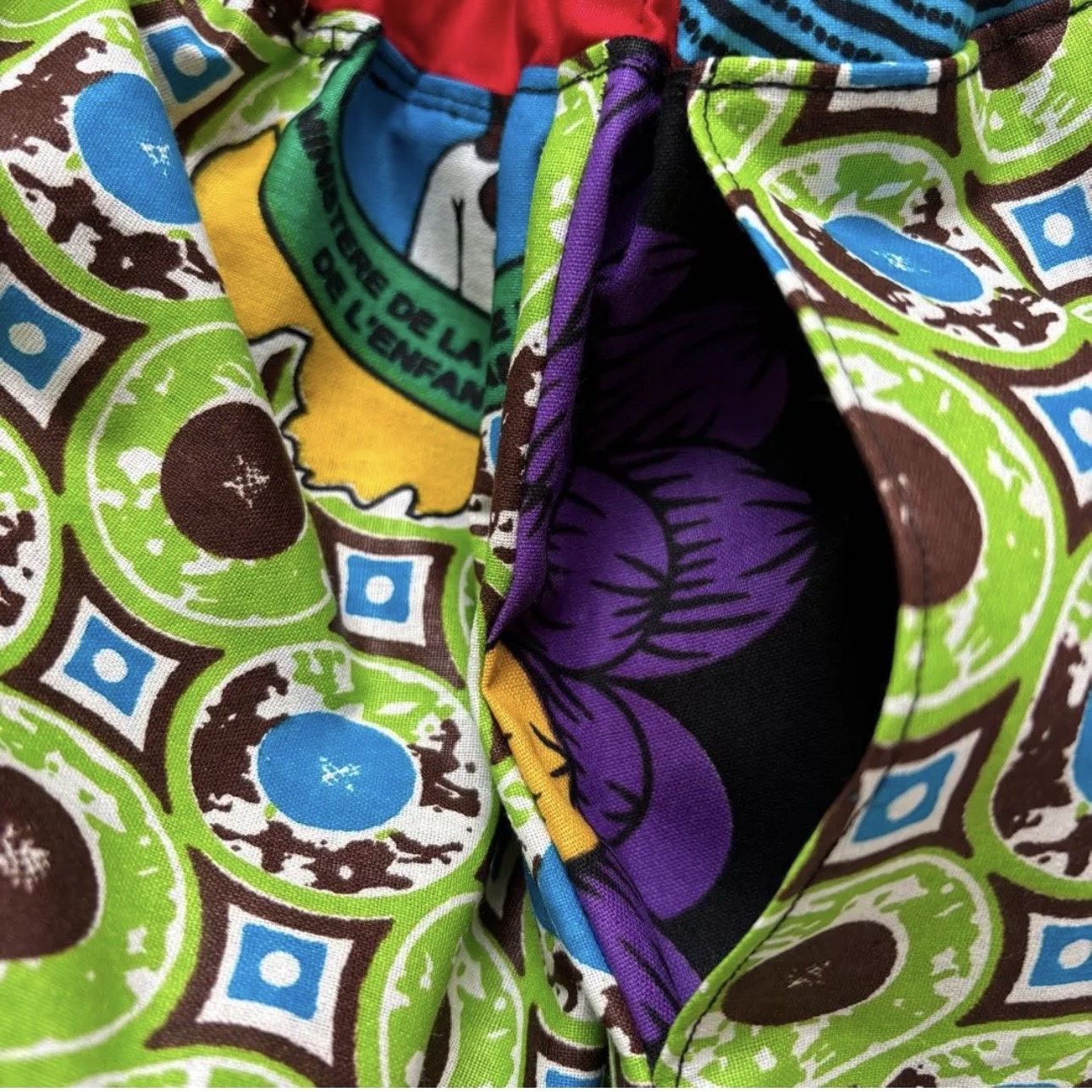 期間限定SALE‼️】アフリカンバティック zakuchiku 8mars ワイドパンツ