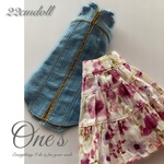 8/25入荷　 ¥1,980 本格デニムシリーズ　 22cmドール服　
