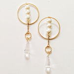 no1228パールビジューピアス 