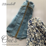 8/25入荷　 ¥1,980 本格デニムシリーズ　 22cmドール服　