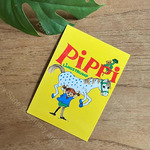 【定形外郵便送料無料】長くつ下のピッピ ポストカード Pippi Långstrump スウェーデン アストリッド・リンドグレーン pippi longstocking イエロー メッセージ 北欧雑貨