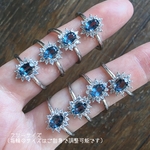 O-14【再オープンsale】トパーズのリング　コーティング（指輪のサイズはご自身で調整可能です）