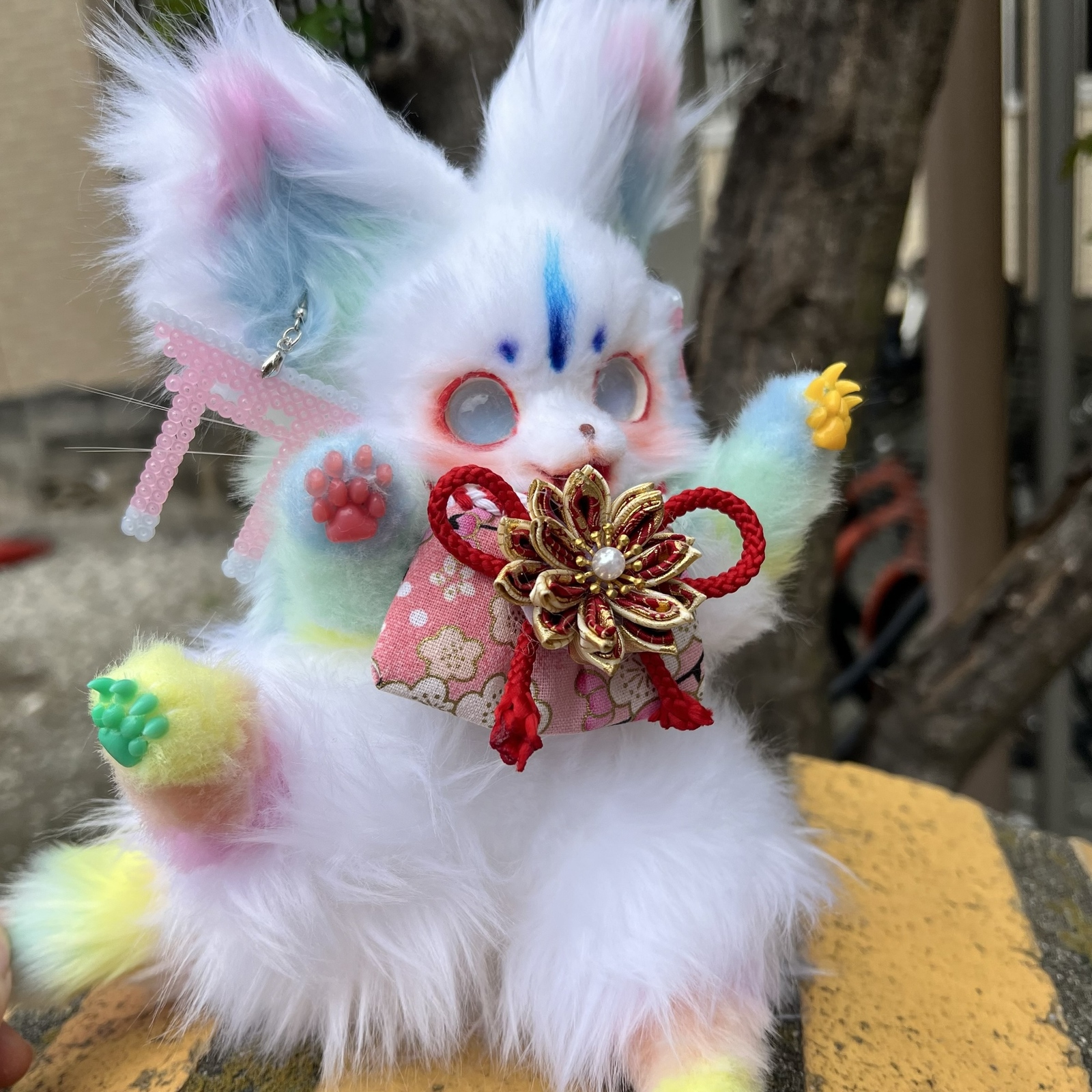 X*X様 ふくちゅげ幻獣 みえびしちゃん ぬいぐるみ ふくちゅげ幻獣 ご