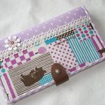 【ｔ様オーダー品】スリム長財布☆北欧の動物