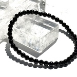 🖤✨Silent Guardian ー静かなる守護石ー✨🖤オニキス4mm カット＆ラウンド ブレスレット