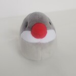 さくら文鳥のぬいぐるみ