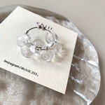 特別価格【しゅわしゅわビーズのear cuff】silver