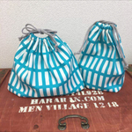 送込・北欧柄 お弁当袋&小物袋SET