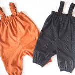 再値下げ sale セール 起毛のドットサロペット ** 80 90