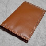 牛革名刺入れ（ワイド）