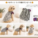 🎃ハロウィン🎃ミイラ君のワンピース　3色　犬服　お洋服　