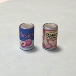 缶詰(桃、ラビオリ)