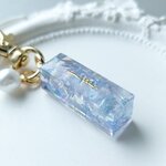 ふわふわミニスティックキーホルダー(ブルー)