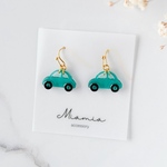 【人気✨】レトロな車のピアス/イヤリング 金属アレルギー対応 サージカルステンレス