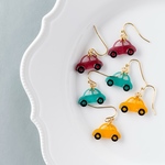 【人気✨】レトロな車のピアス/イヤリング 金属アレルギー対応 サージカルステンレス