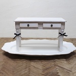 【送料無料】木製デスク1/6size家具