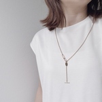 gold lariat necklace