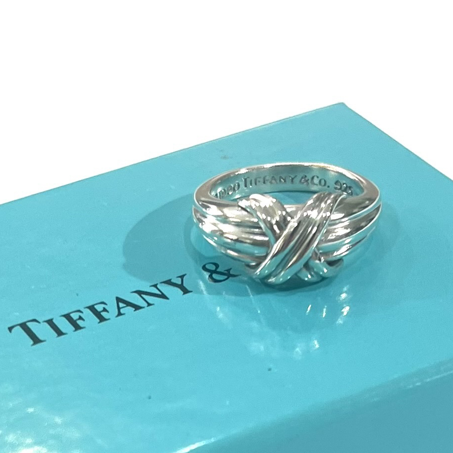 TIFFANY&CO】【13号】2904ティファニー シグネチャーリング／シルバー