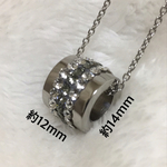 カッコ可愛い!円柱型トップネックレス　グルーデコ