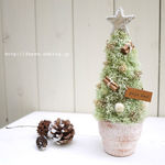 〈再販×6〉moss tree (gold×white)
