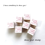再販✨️ [I like your smile*] ラバースタンプ スタンプ はんこ ｼｮｰﾕｰｽﾀﾝﾌﾟ