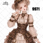 original sticker « no.9971 »     //     人物ステッカー オリジナルステッカー オリジナル人物ステッカー ステッカー cotton melody