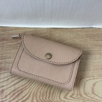 tororam1060様オーダー＊革のミニ財布＊型押しベージュ