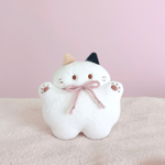 ぷくぷくネコのぬいぐるみ✧三毛猫 ねこ