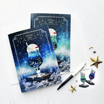 【ノート・手帳】星空のクリームソーダ・メロンソーダ｜A5サイズ｜手帳・日記帳・スケジュール帳
