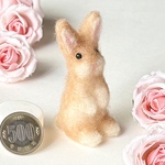 うさぎ 羊毛フェルト ネザーランドドワーフ ミニチュア