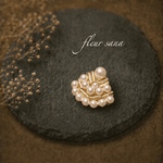 aurora knot  オーロラノットのブローチ〈gold〉