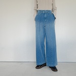 【全サイズ再販売】10_10.5ozトラッドデニム＿「ユーズドブルー」「ワイド」