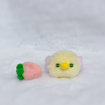 No.103 ちぃぴよちゃんといちご（天然石）
