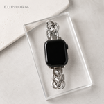 再販8 Apple Watch チェーン 交換ベルト 38 40 41 42 44 45 49 mm シルバー アップルウォッチ メンズ レディース