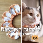 《ザビエルGrand》ダンシング・ゴースト パンプキンオレンジ　猫の首輪