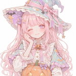 [Halloween-9]ハロウィンシリーズRICA オリジナルステッカー　人物ステッカー　コラージュ素材