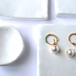 【再販】Cotton Pearl x Beaded Ring *Bouquet* Rhodanthe