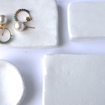 【再販】Cotton Pearl x Beaded ring *Bouquet* Campanula