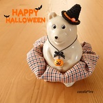 しろくま貯金箱用　　　　　　　　　　　 🎃ハロウィンチョーカー＆コスチューム🎃