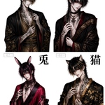 続・猫耳男子コラージュシート