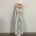 22cmドール服 ハンドメイド セットアップ　リカちゃん