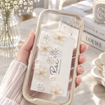 【週間ランキング2位】【上品で洗練された】フラワーモチーフ　iPhoneケース　花柄スマホケース
