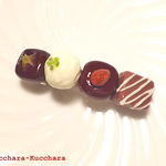 チョコレートのバレッタ