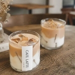 Cafe Latte Candle/選べる香り　　木芯キャンドル　BOX つき