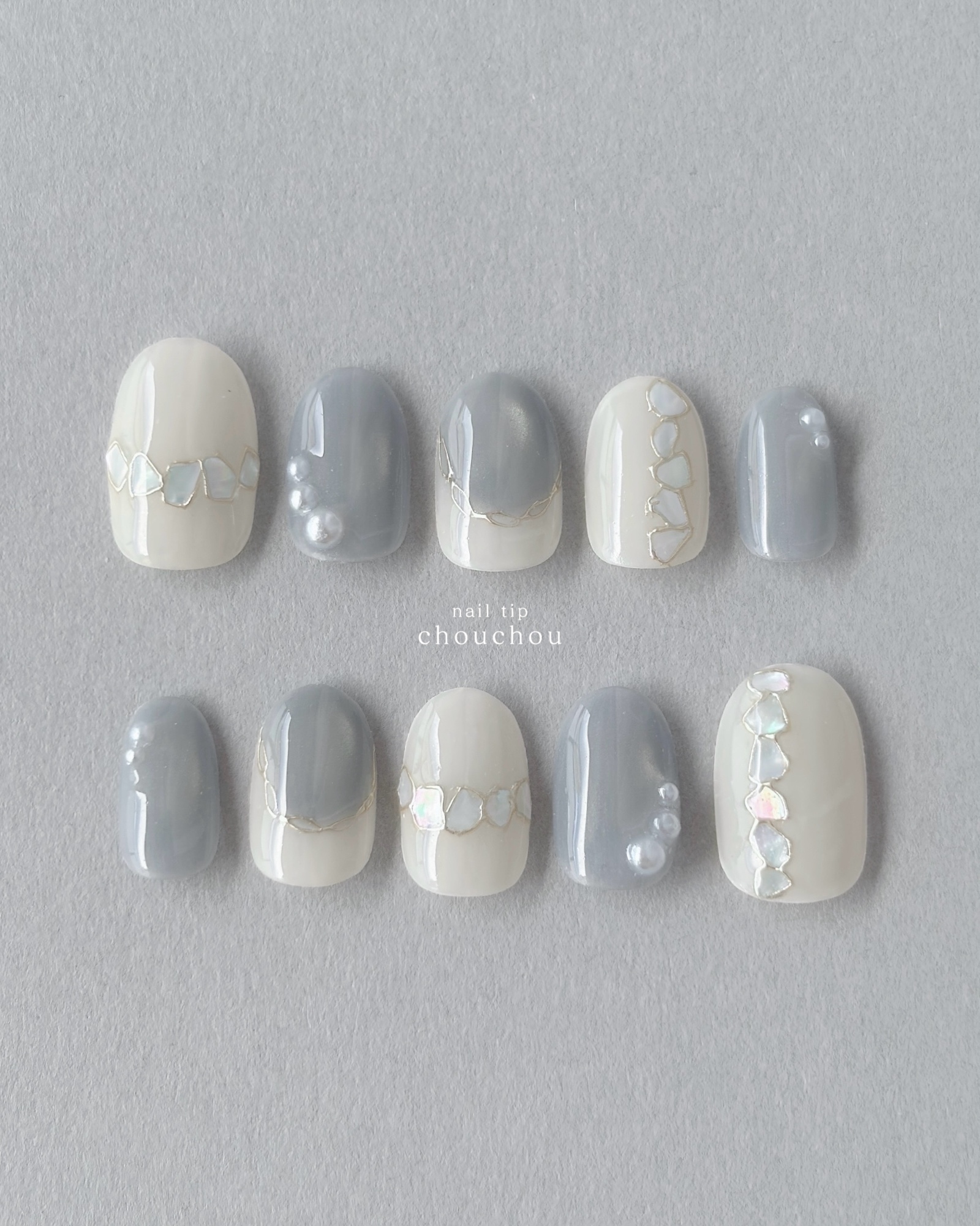 大人の推しカラーネイル🌹（紫） ネイルチップ - nail tip chouchou
