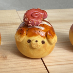 たこ焼きわんちキーホルダー(犬)