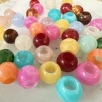 30個 12mm 大穴 アクリル 天然石風 ビーズ  ミックス2