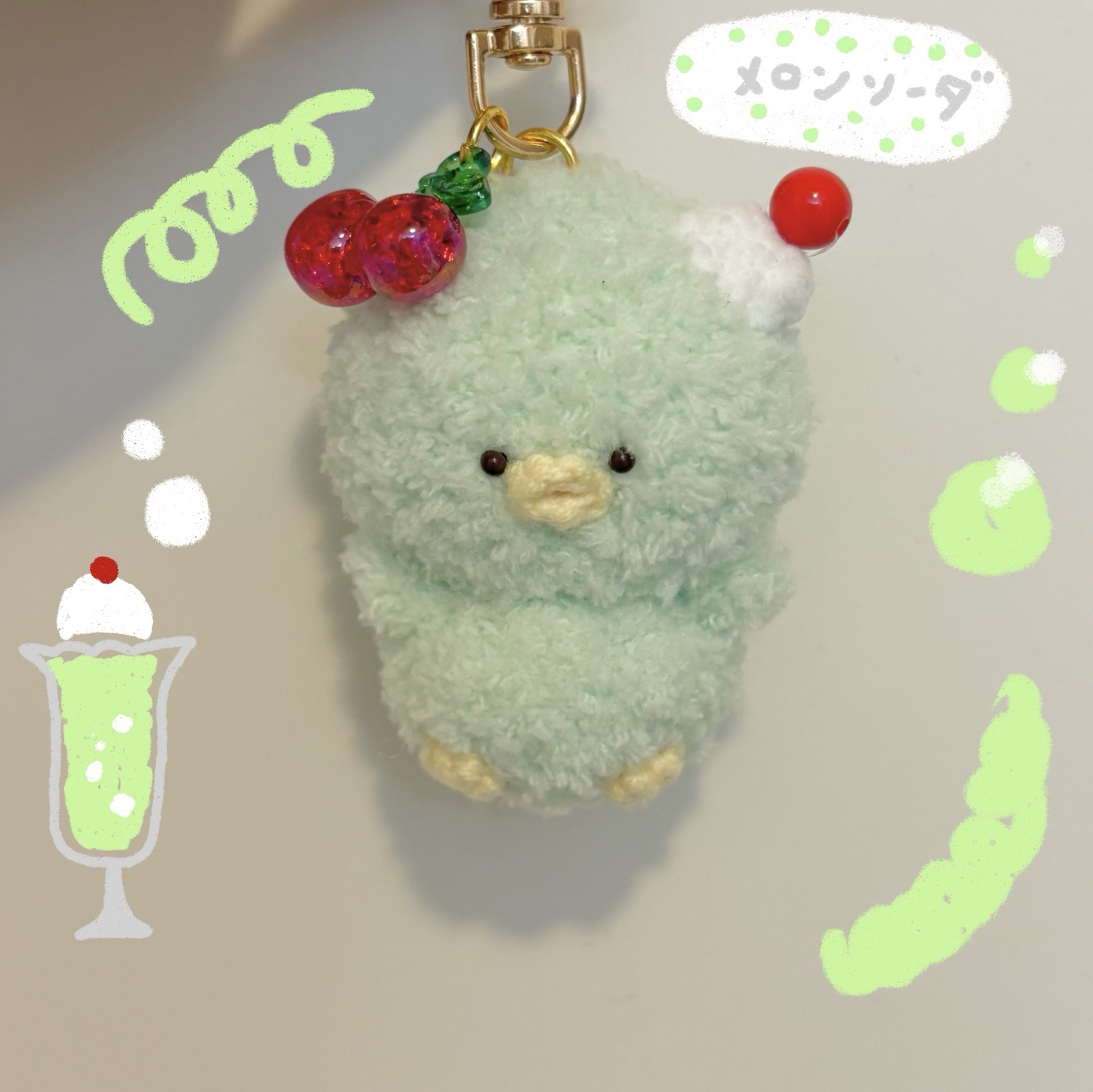 はむにぎり 着せ替え 服 いちご 帽子 セット パステル かわいい