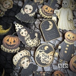 【A248コラージュ素材】Glee紙モノ/シール ジャンクジャーナル　ハロウィン　デザインペーパー　ヴィンテージ  レトロ