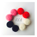 ♢Simpleフェルトピアス♢〜4Color〜　❤200
